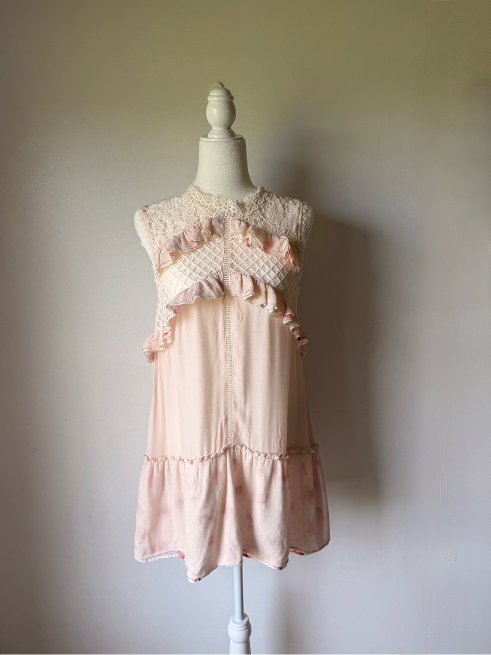 POL ruffled tunic /mini dress - Picture 5 of 11